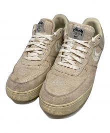 NIKE×stussy（ナイキ×ステューシー）の古着「Air Force 1 Low Fossil」｜ホワイト