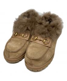 GUCCI（グッチ）の古着「HAHAHA BOOTS」｜ベージュ