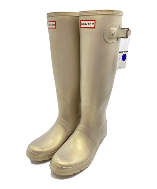HUNTER（ハンター）HUNTER (ハンター) レインブーツ アイボリー サイズ:39の古着・服飾アイテム