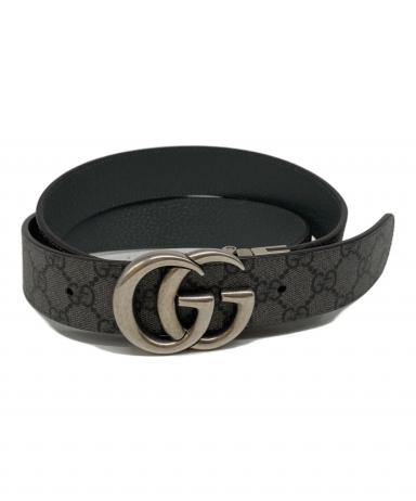 中古・古着通販】GUCCI (グッチ) GGスプリームリバーシブルベルト