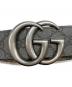 GUCCI (グッチ) GGスプリームリバーシブルベルト グレー：32000円