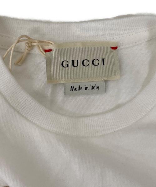 GUCCI（グッチ）GUCCI (グッチ) Tシャツ ホワイト サイズ:3/6の古着・服飾アイテム