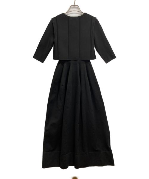 STYLE MIXER（スタイルミキサー）STYLE MIXER (スタイルミキサー) 半袖ワンピース ブラック サイズ:Sの古着・服飾アイテム