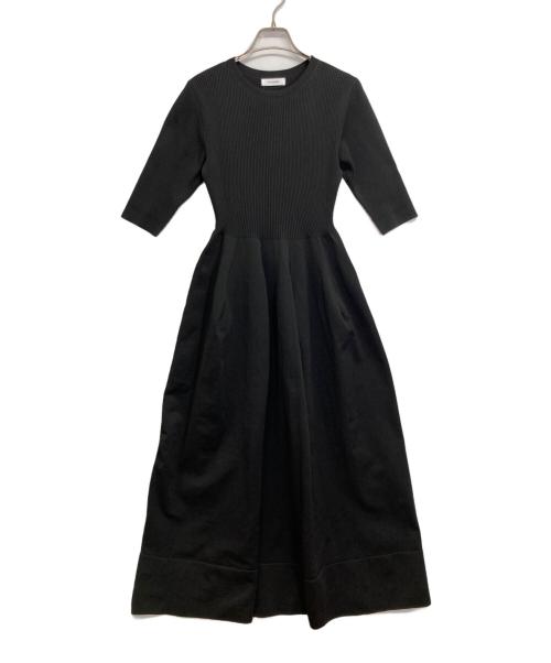 STYLE MIXER（スタイルミキサー）STYLE MIXER (スタイルミキサー) 半袖ワンピース ブラック サイズ:Sの古着・服飾アイテム