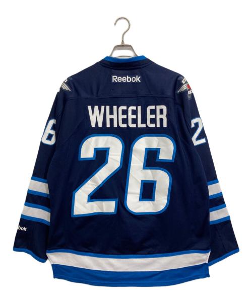 REEBOK（リーボック）REEBOK (リーボック) ゲームシャツ ネイビー サイズ:Mの古着・服飾アイテム