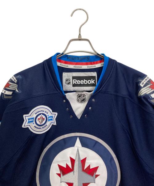 REEBOK（リーボック）REEBOK (リーボック) ゲームシャツ ネイビー サイズ:Mの古着・服飾アイテム