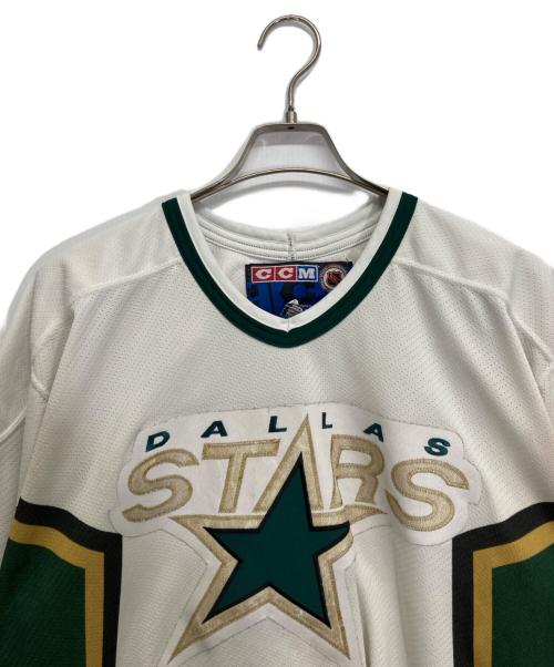 CCM（シーシーエム）CCM (シーシーエム) ゲームシャツ ホワイト サイズ:Lの古着・服飾アイテム