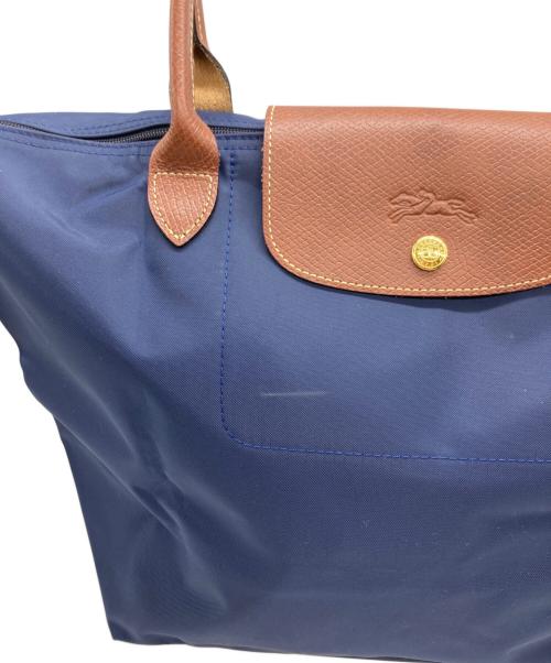 LONGCHAMP（ロンシャン）LONGCHAMP (ロンシャン) トートバッグ ネイビーの古着・服飾アイテム
