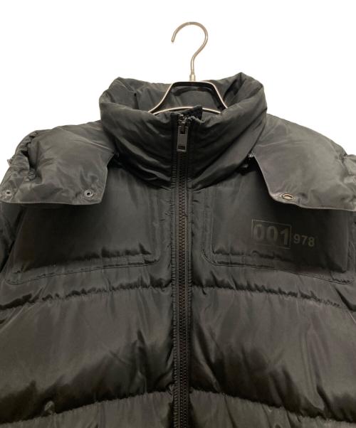 DIESEL（ディーゼル）DIESEL (ディーゼル) 撥水加工ダウンジャケット ブラック サイズ:XLの古着・服飾アイテム