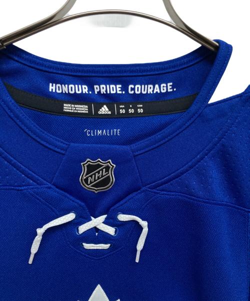 adidas（アディダス）adidas (アディダス) カットソー ブルー サイズ:50の古着・服飾アイテム