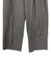 中古・古着 Wai+ (ワイ) ウール混 2タック スラックス グレー サイズ:36：3000円