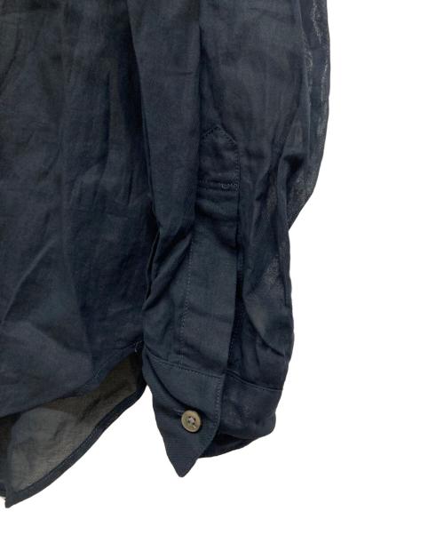 6(ROKU) BEAUTY&YOUTH（ロク ビューティーアンドユース）6(ROKU) BEAUTY&YOUTH (ロク ビューティーアンドユース) シアーシャツ ブラック サイズ:記載なしの古着・服飾アイテム