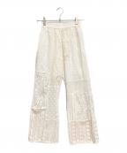 TODAYFULトゥデイフル）の古着「パンツ」｜ホワイト