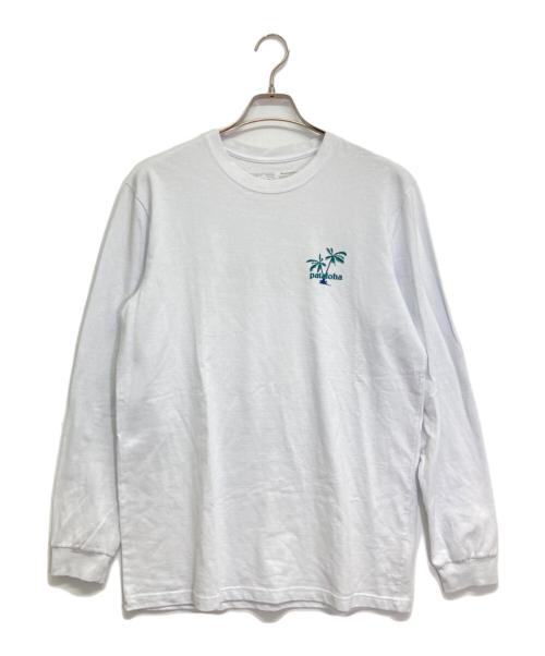 Patagonia（パタゴニア）Patagonia (パタゴニア) ロングカットソー ブルー サイズ:Mの古着・服飾アイテム