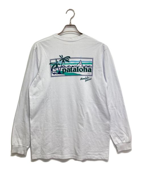 Patagonia（パタゴニア）Patagonia (パタゴニア) ロングカットソー ブルー サイズ:Mの古着・服飾アイテム