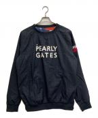 PEARLY GATESパーリーゲイツ）の古着「ナイロンプルオーバー」｜ネイビー