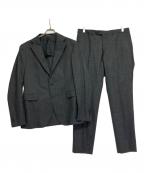TAGLIATOREタリアトーレ）の古着「2Bチェックスーツ」｜グレー