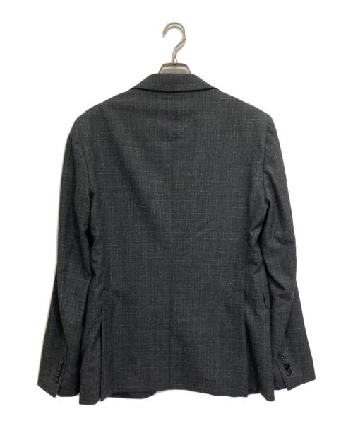 TAGLIATORE（タリアトーレ）TAGLIATORE (タリアトーレ) 2Bチェックスーツ グレー サイズ:50/7Rの古着・服飾アイテム