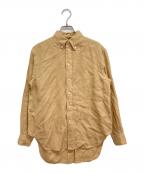 POLO RALPH LAURENポロ・ラルフローレン）の古着「リネンシャツ」｜ベージュ