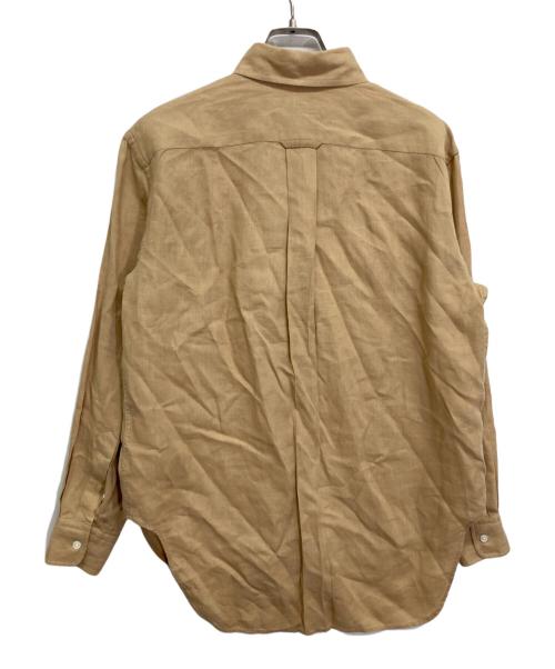 POLO RALPH LAUREN（ポロ・ラルフローレン）POLO RALPH LAUREN (ポロ・ラルフローレン) リネンシャツ ベージュ サイズ:XXSの古着・服飾アイテム