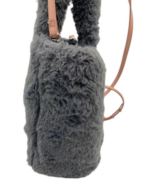 furfur（ファーファー）furfur (ファーファー) エコファートートバッグ グレーの古着・服飾アイテム
