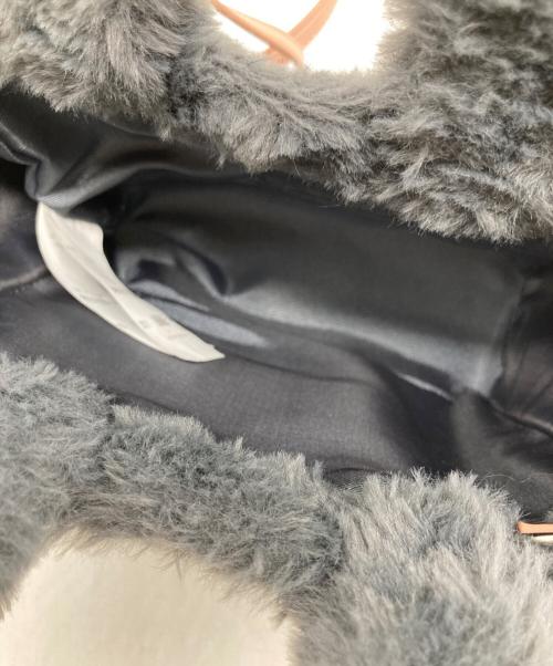 furfur（ファーファー）furfur (ファーファー) エコファートートバッグ グレーの古着・服飾アイテム
