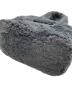 中古・古着 furfur (ファーファー) エコファートートバッグ グレー：5000円