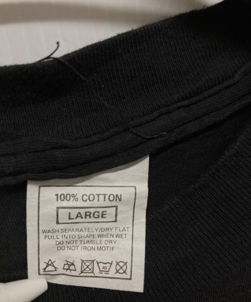 バンドTシャツ（バンドTシャツ）バンドTシャツ (バンドTシャツ) バンドTシャツ ブラック サイズ:Lの古着・服飾アイテム