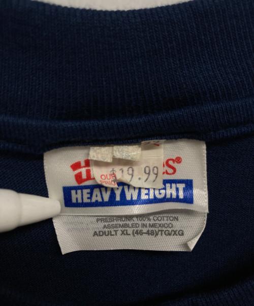 Hanes（ヘインズ）Hanes (ヘインズ) john lennon Tシャツ ネイビー サイズ:XLの古着・服飾アイテム