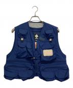 MOUNTAIN RESEARCH×Columbiaマウンテンリサーチ×コロンビア）の古着「フィッシングベスト」｜ネイビー