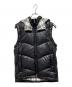 BURBERRY BLACK LABEL（バーバリーブラックレーベル）の古着「ダウンベスト」｜ブラック