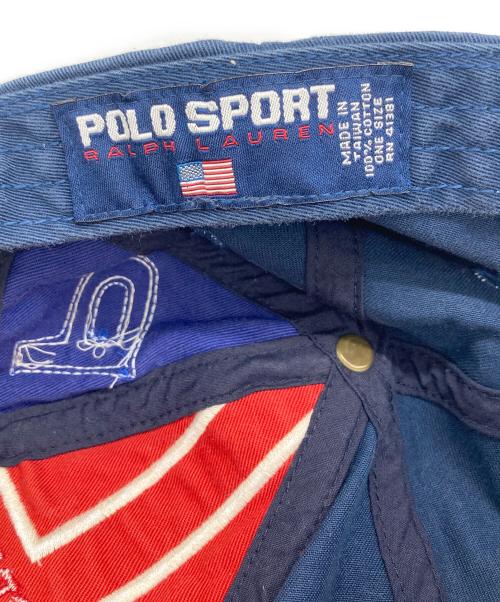 POLO SPORT（ポロスポーツ）POLO SPORT (ポロスポーツ) キャップ ネイビー サイズ:ONE SIZEの古着・服飾アイテム