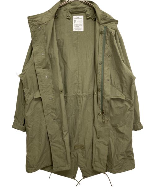 FREAK'S STORE（フリークスストア）FREAK'S STORE (フリークストア) モッズコート カーキ サイズ:Lの古着・服飾アイテム