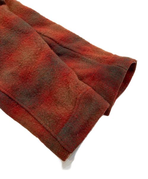 Golden Bear（ゴールデンベア）Golden Bear (ゴールデンベア) オンブレチェックジャケット オレンジ サイズ:Lの古着・服飾アイテム