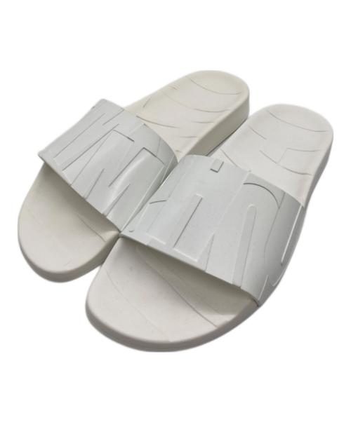 JIMMY CHOO（ジミーチュウ）JIMMY CHOO (ジミーチュウ) シャワーサンダル ホワイト サイズ:40の古着・服飾アイテム