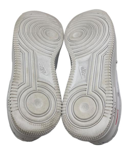 NIKE（ナイキ）NIKE (ナイキ) Supreme (シュプリーム) Supreme × Nike Air Force 1 Low ホワイト サイズ:２８．５の古着・服飾アイテム