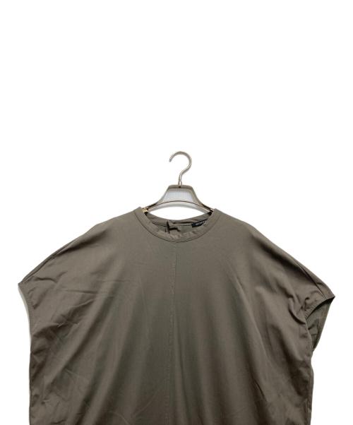 mizuiro-ind（ミズイロインド）mizuiro-ind (ミズイロインド) ノースリーブワンピース グレー サイズ:記載なしの古着・服飾アイテム