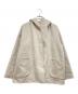GALERIE VIE（ギャルリーヴィー）の古着「ウールダブルフェイスフーデッドコート」｜グレー