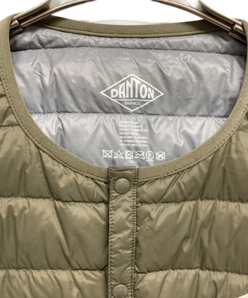 DANTON（ダントン）DANTON (ダントン) ライトダウンジャケット グリーン サイズ:Lの古着・服飾アイテム