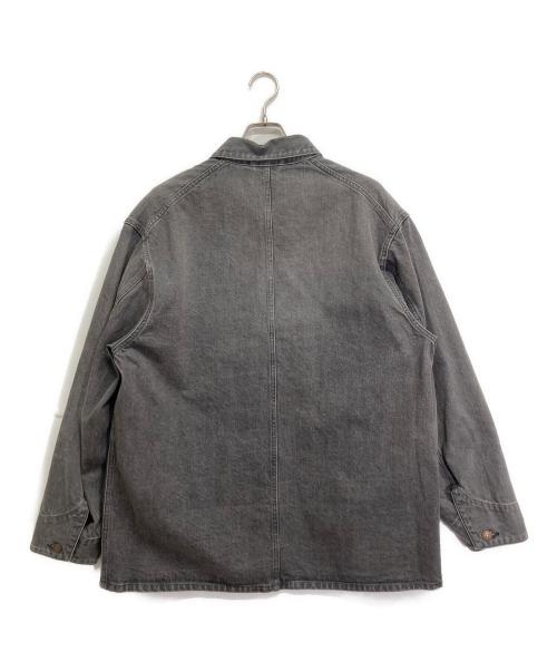 blurhms ROOTSTOCK（ブラームスルーツストック）blurhms ROOTSTOCK (ブラームスルーツストック) 13.5oz Selvage Denim Coverall ブラック サイズ:Lの古着・服飾アイテム