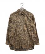 Engineered Garmentsエンジニアドガーメンツ）の古着「総柄シャツ」｜ベージュ