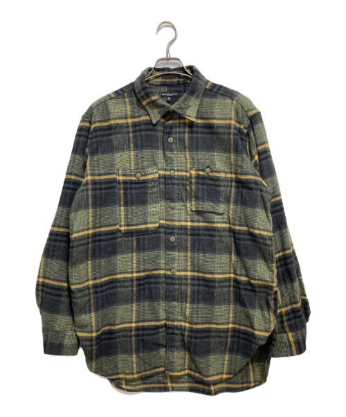 Engineered Garments（エンジニアドガーメンツ）Engineered Garments (エンジニアードガーメンツ) チェックシャツ グリーン サイズ:Mの古着・服飾アイテム