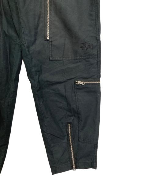 stussy（ステューシー）stussy (ステューシー) NyCo Flight Pant ブラック サイズ:Mの古着・服飾アイテム