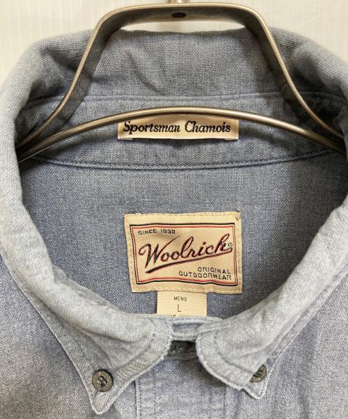 WOOLRICH（ウールリッチ）WOOLRICH (ウールリッチ) シャツ スカイブルー サイズ:Lの古着・服飾アイテム