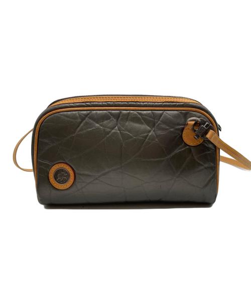 HUNTING WORLD（ハンティングワールド）HUNTING WORLD (ハンティングワールド) ショルダーバッグ オリーブの古着・服飾アイテム