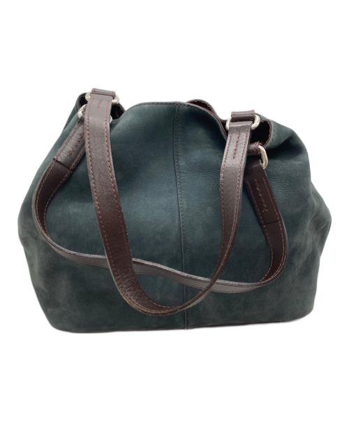 SOMES（ソメス）SOMES (ソメス) ハンドバッグ ネイビーの古着・服飾アイテム