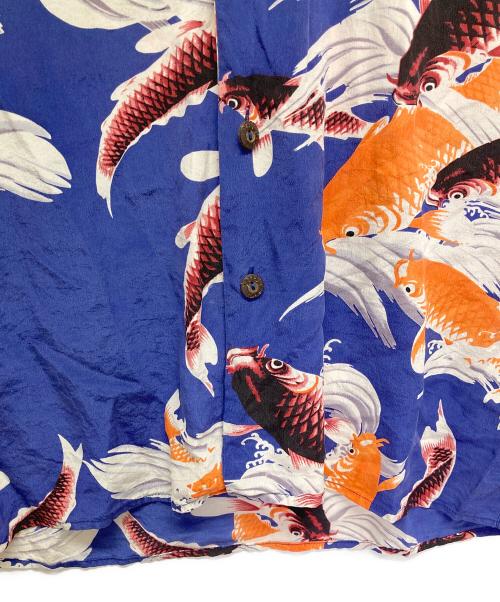 AVANTI（アヴァンティ）AVANTI (アヴァンティ) アロハシャツ ブルー サイズ:XSの古着・服飾アイテム