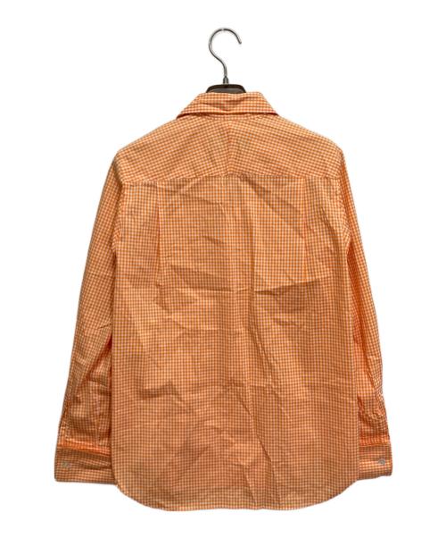 tricot COMME des GARCONS（トリココムデギャルソン）tricot COMME des GARCONS (トリココムデギャルソン) フリルブラウス オレンジ サイズ:Sの古着・服飾アイテム