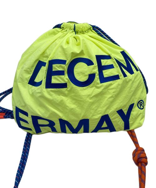 decembermay（ディセンバーメイ）DECEMBERMAY (ディセンバーメイ) 2WAYバッグ 黄緑の古着・服飾アイテム