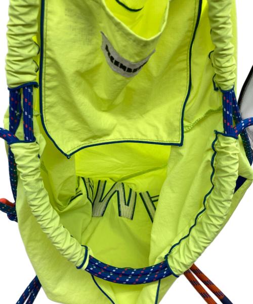 decembermay（ディセンバーメイ）DECEMBERMAY (ディセンバーメイ) 2WAYバッグ 黄緑の古着・服飾アイテム